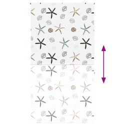 Store enrouleur de douche 140x240 cm largeur du tissu 136 cm 