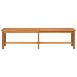 Banc de jardin 180x35x45 cm bois massif d'acacia 