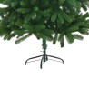 Arbre de Noël artificiel pré-éclairé et boules 180 cm vert 