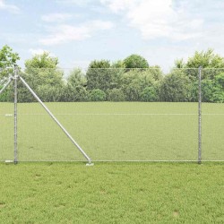 Clôture Hexagonale 1.4x10 m Acier Galvanisé 