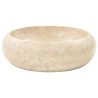 Lavabo 40 x 12 cm Marbre Crème 
