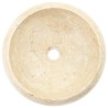 Lavabo 40 x 12 cm Marbre Crème 