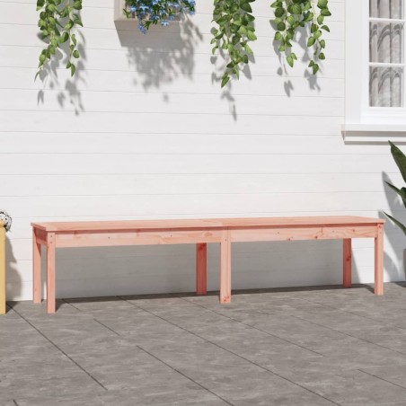 Banc de jardin à 2 places 203,5x44x45 cm bois massif de douglas 
