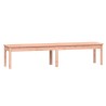 Banc de jardin à 2 places 203,5x44x45 cm bois massif de douglas 