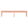 Banc de jardin à 2 places 203,5x44x45 cm bois massif de douglas 