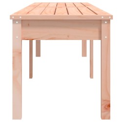 Banc de jardin à 2 places 203,5x44x45 cm bois massif de douglas 