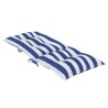 Coussins de chaise de jardin à dossier haut lot de 6 