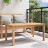 Table basse Marron 110 x 55 x 45 cm Bois de teck massif 