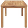 Table basse Marron 110 x 55 x 45 cm Bois de teck massif 