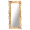 Miroir 110x50 cm Bois de manguier massif 