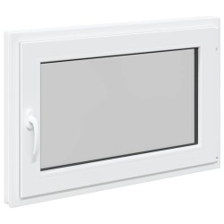Fenêtre de sous-sol« RISOR » 90 x 50 cm oscillo-battante DIN droite blanche 