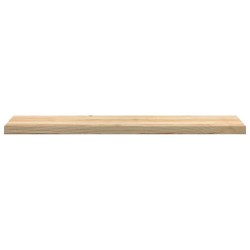 Appuis de fenêtre 2 pcs non traité 120x25x2cm bois chêne massif 
