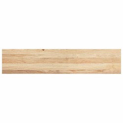 Marches d'escalier 2 pcs non traité bois de chêne massif 