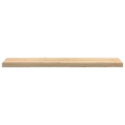 Marches d'escalier 2 pcs non traité bois de chêne massif 