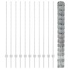 Poteaux de clôture 22 pcs U-Channel 140 cm Acier galvanisé 