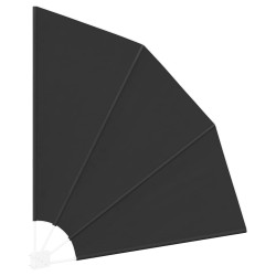 Écran de confidentialité pour balcon Anthracite 160 x 160 cm 