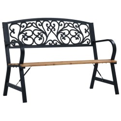 Banc de jardin 120 cm Bois 