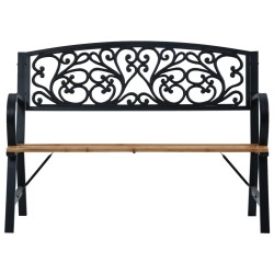 Banc de jardin 120 cm Bois 