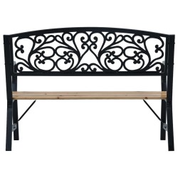 Banc de jardin 120 cm Bois 