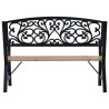 Banc de jardin 120 cm Bois 