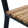Banc de jardin 120 cm Bois 