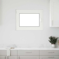 Fenêtre de sous-sol« RISOR » 80 x 60 cm oscillo-battante DIN gauche anthracite 