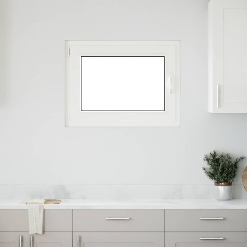 Fenêtre de sous-sol« RISOR » 80 x 50 cm oscillo-battante DIN gauche anthracite 