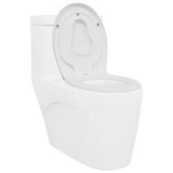 Siège de toilette pour famille avec siège enfant Démontage rapide en Duroplast 