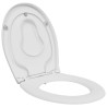 Siège de toilette pour famille avec siège enfant Démontage rapide en Duroplast 