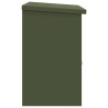 Boîte de dépôt de colis Vert olive 44 x 35 x 59 cm Acier 