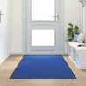 Tapis de porte lavable bleu 120x250 cm 
