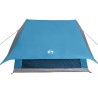 Tente familiale A-Frame bleue pour 7 personnes, imperméable 