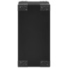 Haut-parleurs scène Hifi passifs professionnels 2 pcs 800W Noir 