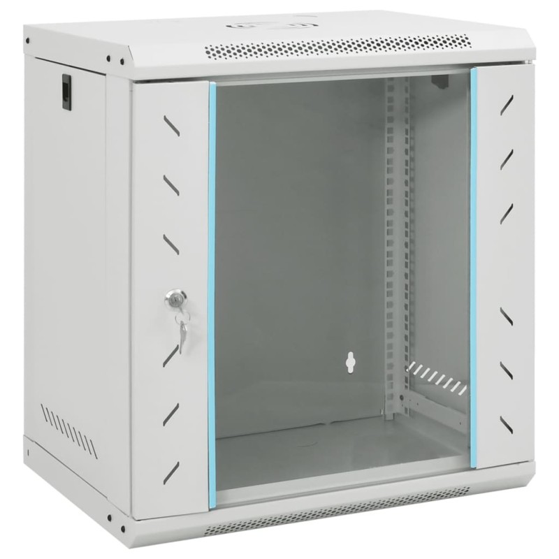 Coffret de réseau mural 12U 19" IP20 53x40x60 cm 