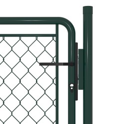 Portillon Acier 100x100 cm Vert 