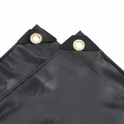 Bâche anthracite 1,5x2,5 m 650 g/m² 