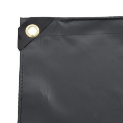 Bâche anthracite 1,5x2,5 m 650 g/m² 