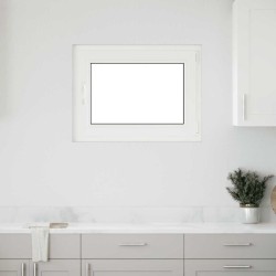 Fenêtre de sous-sol« RISOR » 80 x 60 cm oscillo-battante DIN droite anthracite 