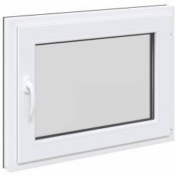 Fenêtre de sous-sol« RISOR » 80 x 60 cm oscillo-battante DIN droite anthracite 