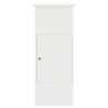 Boîte de dépôt de colis Blanc 44.5 x 29 x 110.5 cm Acier 