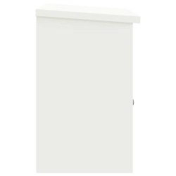 Boîte de dépôt de colis Blanc 44 x 35 x 59 cm Acier 