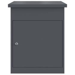 Boîte de dépôt de colis Anthracite 44 x 35 x 59 cm Acier 
