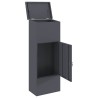 Boîte de dépôt de colis Anthracite 44.5 x 29 x 110.5 cm Acier 