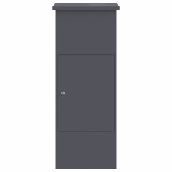 Boîte de dépôt de colis Anthracite 44.5 x 29 x 110.5 cm Acier 