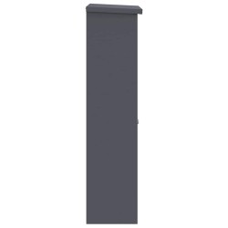 Boîte de dépôt de colis Anthracite 44.5 x 29 x 110.5 cm Acier 