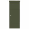 Boîte de dépôt de colis Vert olive 44.5 x 29 x 110.5 cm Acier 