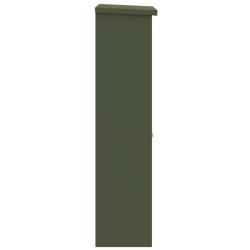 Boîte de dépôt de colis Vert olive 44.5 x 29 x 110.5 cm Acier 