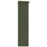 Boîte de dépôt de colis Vert olive 44.5 x 29 x 110.5 cm Acier 