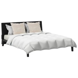 Couette avec oreiller 3 pcs Blanc 240 x 200 cm Bas 