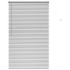 Store de Fenêtre Argenté 105 x 175 cm Aluminium 